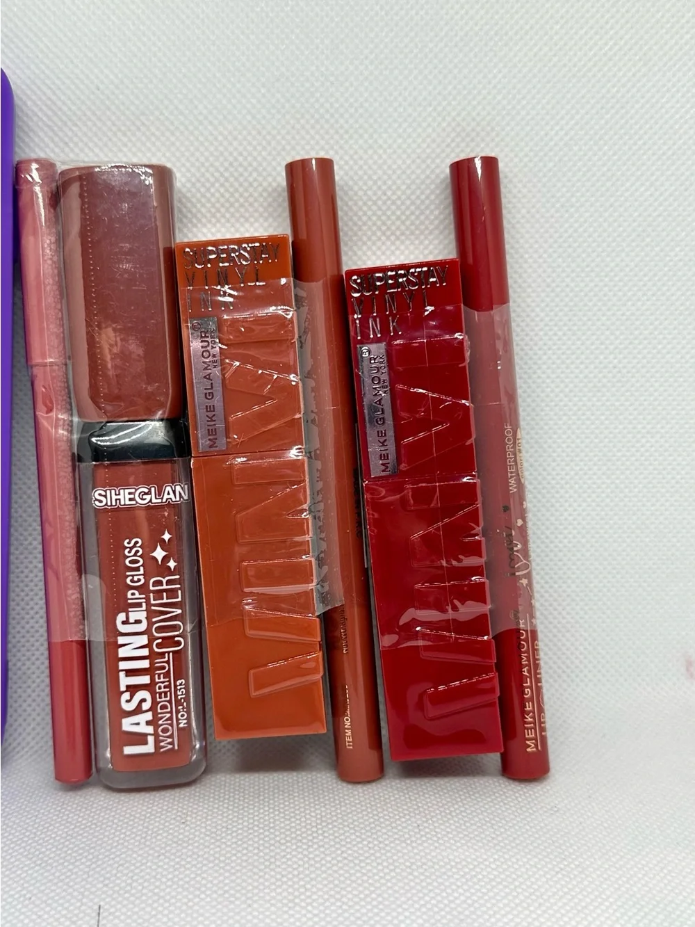 New 3pc Lip Liner & Matching Lipstick/Lip Gloss Sets